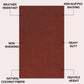 Natural Coir Indoor/Outdoor Mat 17" X 30" Natural/Black Stripe,