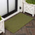 Natural Coir Indoor/Outdoor Mat 17" X 30" Natural/Black Stripe,