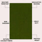 Natural Coir Indoor/Outdoor Mat 17" X 30" Natural/Black Stripe,