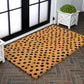 Natural Coir Indoor/Outdoor Mat 17" X 30" Natural/Black Stripe,