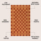 Natural Coir Indoor/Outdoor Mat 17" X 30" Natural/Black Stripe,