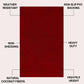 Natural Coir Indoor/Outdoor Mat 17" X 30" Natural/Black Stripe,
